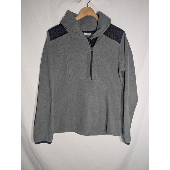 Columbia Sportswear Womens Quarter Zip Pullover Fleece Jacket Sweater Size XL - Picture 1 of 8